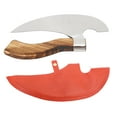 thumbnail image 2 of Cortador de Pizza Vikingo ANGGREK Hacha de Corte de Acero Inoxidable Mango de Madera, 2 of 7