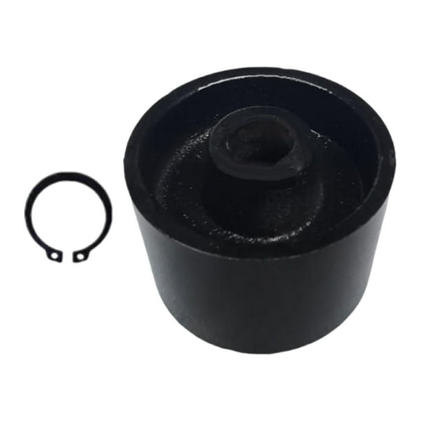 Rueda para gato hidráulico profesional, repuestos, rueda universal de metal, fácil de instalar Rueda de 82 mm con orificio de 20 mm