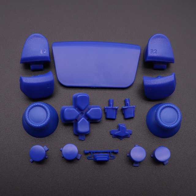 Pour Manette PS5 L1 R1 L2 R2 Kit de Boutons D-pad Bouton Capuchon de Remplacement pour PS5 V2 BDM-020 Manette N4
