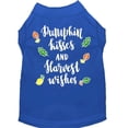 thumbnail image 1 of Pumpkin Kisses Screen Print Dog Shirt Blue Xs (8), 1 of 1