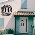 thumbnail image 1 of Hbdhejl Metal Wrought Lettering Patio Front Door Wall Decoration Crafts Window Decoration, 1 of 5