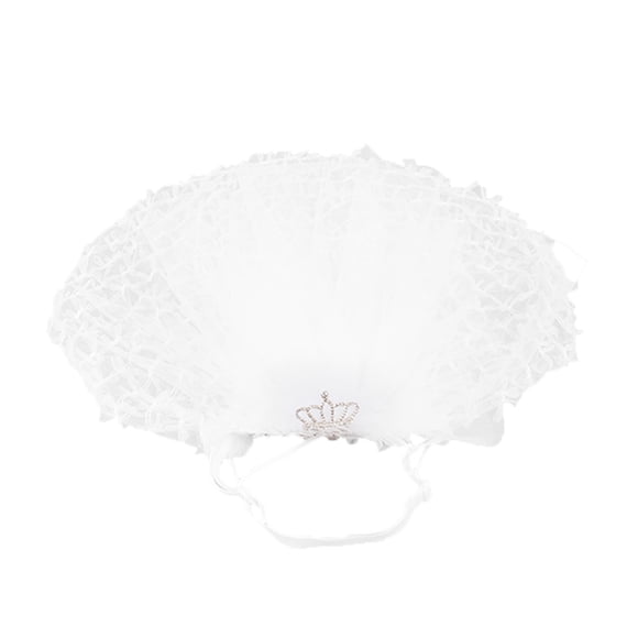 SHISUYAN Photo Studio Use 1Set NonWoven Tiara Crown with Bridal Hair Accessories for Pet Cat