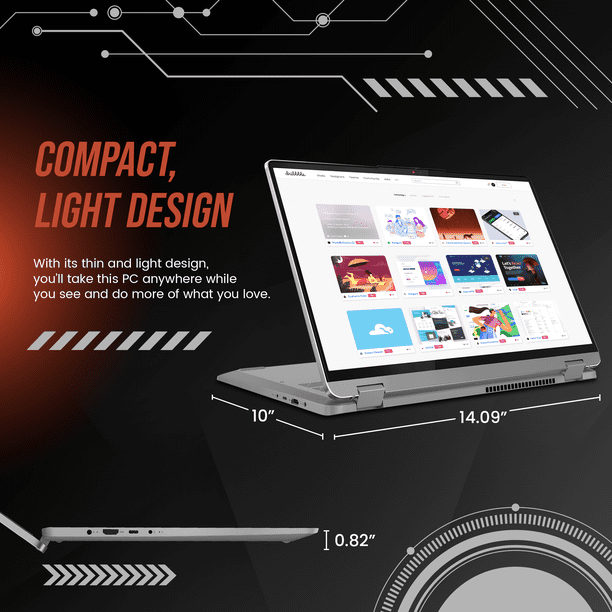 Lenovo IdeaPad Flex 5 2-in-1 Laptop, 16