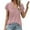 F-Red, variant on MuXiKeJi Clothes Tops for Women Summer V-Neck Tie Front Peasant Blouses Casual Puff Sleeve Loose-Fit Flowy Shirts Beach Vacation