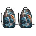 thumbnail image 2 of Uemuo Cute Koi Fish Serenity Printed Car Back Seat Protector,2 Pcs Backseat Car Organizer, Kick Mats Back Seat Protector , Back Seat Organizer for Kids, 2 of 8