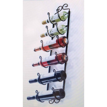 Sagler Bronze Towel & Wine Rack Up To 6, 1 Count