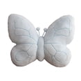 thumbnail image 2 of Cojín decorativo con forma de mariposa, ideal para decorar el hogar. Regalo original de cumpleaños. Cojín con forma de animal. Azul, 2 of 9