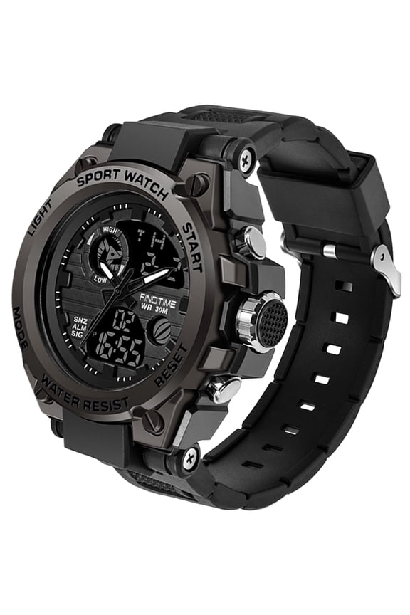 Men's Military Watch Outdoor Sports Electronic Watch Tactical Army Wristwatch LED Stopwatch Waterproof Digital Analog Watches