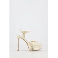thumbnail image 3 of Women's Open Toe Ankle Strap Ultra High Heels, 3 of 6
