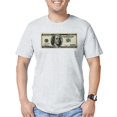 thumbnail image 1 of CafePress - 100 Dollar Bill Fitted T Shirt - Fitted T-Shirt, Vintage Fit Soft Cotton Tee, 1 of 1