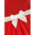 thumbnail image 6 of Bagilaanoe Toddler Baby Girl Christmas Dress Shiny Sequin Long Sleeve A-line Princess Dresses 12M 18M 24M 3T 4T 5T 6T Kid Fall Patchwork Tulle Skirt, 6 of 9