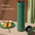 thumbnail image 3 of 1 Set 480ml Insulated Bottle Large Capacity Leak-proof Good Sealing LED Display Temperature Tea Water Separation Smart Thermal Cup Home Supply, 3 of 8