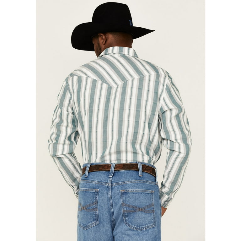 Men's Cody James Wooly Mammoth Solid Long Sleeve Snap Western Shirt