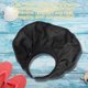 thumbnail image 4 of FUTUREORYY Sun Protection Hat Black Foldable Lightweight Breathable Large Brim Beach Cap for Outdoor Use, 4 of 7