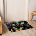 thumbnail image 6 of Butterfly Indoor Area Rug Carpet Mat - Polyester Non-Slip Machine Washable, 6 of 6