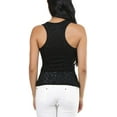 thumbnail image 2 of ToBeInStyle Women's Burnout Tank Top, 2 of 4