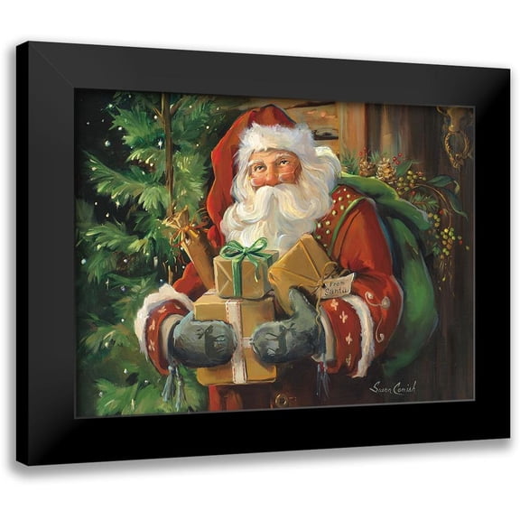 Comish, Susan 14x12 Black Modern Framed Museum Art Print Titled - Holiday Cheer