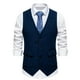 thumbnail image 4 of pstuiky Camisetas sin mangas para hombre, Blusa sin mangas con cuello vuelto y botones con bolsillos para hombre Chaleco para hombre s, 4 of 9