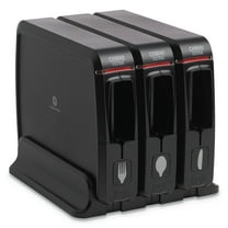 Dixie Ultra SmartStock Wrapped Cutlery Dispenser 12.44" x 11.17" x 10 1/2" Black SSW3D85