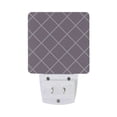 thumbnail image 2 of Pale Mauve Block Night Light 2 Pack LED Nightlight Plug into Wall Dusk to Dawn Sensor Soft White, 2 of 7