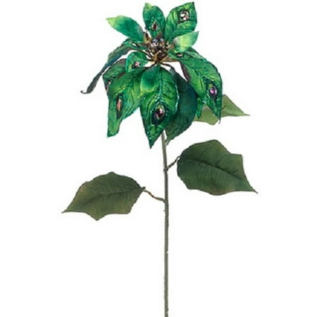 Multi Color Jeweled Flower - 30