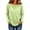 Mint Green, variant on Sun Protection Tops for Women See Through Long Sleeve Beach Cover Ups Casual Split Hem Basic Shirts Lightweight Crewneck Layering Tops