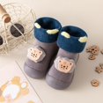 thumbnail image 3 of CAICJ98 Toddler Shoes Toddle Footwear Winter Toddler Shoes Soft Bottom Indoor Non Slip Warm Cartoon Animal Baby Riding Boots for Girls (Grey, 9 Toddler), 3 of 4