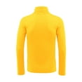 thumbnail image 3 of Unique Bargains Men's Pullover Lightweight Long Sleeve Top Turtleneck T-Shirt 34 Yellow, 3 of 7