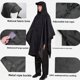 thumbnail image 4 of Typpkmm Chubasquero Militar Para Exteriores with Poncho Impermeable Para Acampar, Black, 4 of 7