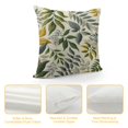 thumbnail image 4 of Creowell  Spring Flower Pillow Covers Sage Green Blue Burnt Orange Floral Throw Pillow Covers Farmhouse Leaf Print Decorative Square Cushion Cover for Home Couch Sofa Bedding,Multi-Size, 4 of 5