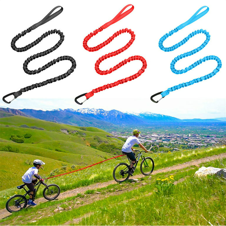 TeTupGa Bicycle Tow Rope Belt Strap Mountain Bike Parent-Child Pull  Reflective Traction Portable Outdoor MTB Elastic Bicycle For Adult Kids  Children (Black) : : Sports & Outdoors