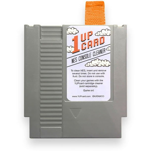 NES 1 UP Retro Video Game Console Cleaner Cleaning Kit [1UP Card