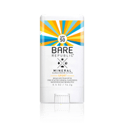 Bare Republic Mineral SPF 50 Sport Sunscreen Stick, 0.5 Oz.