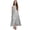 Silver, variant on CPNG Girls' Elegant Sleeveless Halter Bodice High-Low Satin Dress – Stylish Formal Gown for Flower Girl, Wedding Guest, Holiday Events & Special Occasions