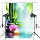 thumbnail image 2 of ABPHQTO 150x220cm vela y bambú verde foto de fondo fotografía telón de fondo accesorios de estudio, 2 of 2