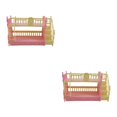 thumbnail image 1 of Vogacara Miniature Bunk Bed Ornament Miniature Loft Model Beds Accessories Tipo 1 2Conjunto, 1 of 1