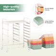 thumbnail image 5 of 12-Drawer Utility Rolling Cart with Metal Tabletop, Drawer Organizer with Wheels, Scrapbook Paper Office School Organizer,Macaron, 5 of 8