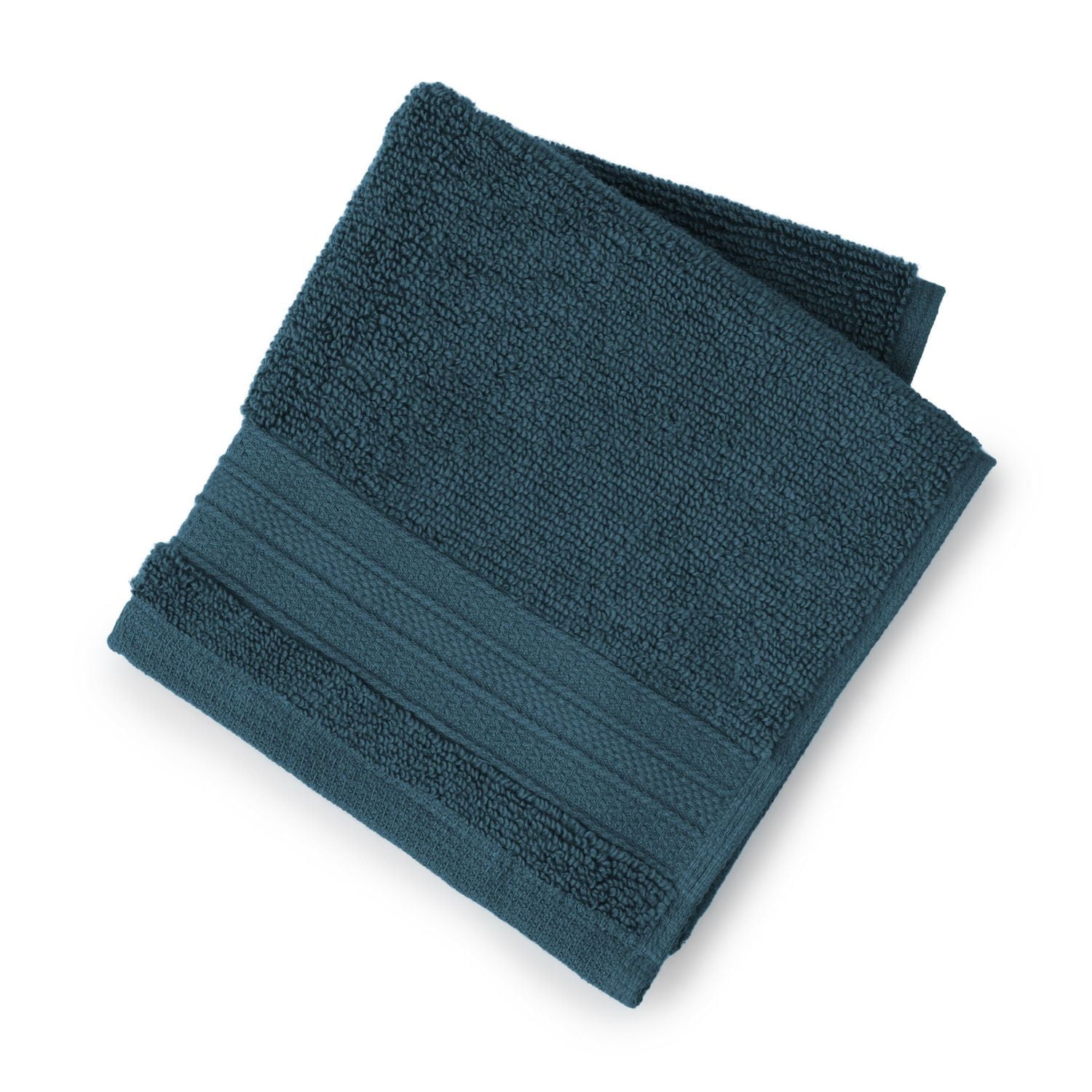 Ensemble de 6 serviettes de bain unies hometrends, vert 2 serviettes de bain 30 x 54 po, 2 serviettes à main 16 x 28 po, 2 débarbouillettes 13 x 13 po