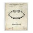 thumbnail image 5 of Stupell Industries American Football Sports Patent Diagram Blueprint Design Framed Wall Art, 16 x 20, Design by Karl Hronek, 5 of 5
