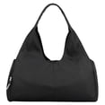thumbnail image 1 of Bolsa de yoga y gimnasio Forestfish para mujer con compartimento para zapatos, color negro, 1 of 6