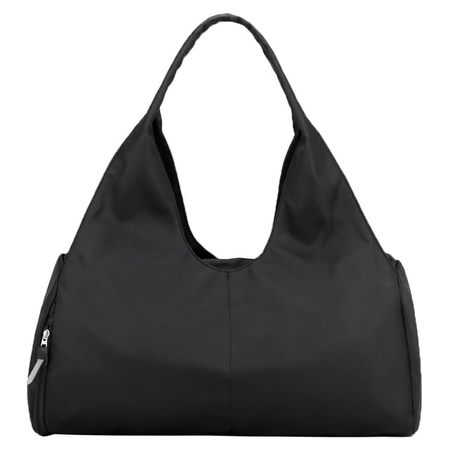 Bolsa de yoga y gimnasio Forestfish para mujer con compartimento para zapatos, color negro