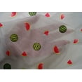 thumbnail image 4 of oneOone Cotton Silk Fabric Watermelon Fruit Print Fabric BTY 42 Inch Wide, 4 of 4