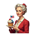 thumbnail image 4 of Yatrandify Vintage Stickers Women Retro Stickers Waterproof Vinyl Stickers for Notebooks Laptops Suitcases, 4 of 9