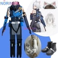 thumbnail image 2 of Disfraz de Cosplay de Seth Lowell, juego de anime Zenless Zone Zero, uniforme del equipo de investigación criminal, peluca, traje de fiesta de carnaval para hombre con cola, 2 of 5