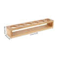 thumbnail image 3 of Wine Glass Shelf, Wine Glass Holder, Practical Delicate Stable For Home Bar 6 Holes, 3 of 8
