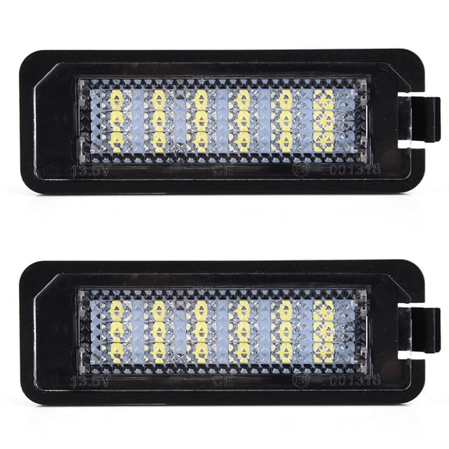 Lámpara de matrícula LED, 2 piezas Lámpara de matrícula de automóvil para lámpara de matrícula de golf Muy recomendada
