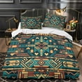 thumbnail image 3 of Home Bedclothes Bohemian Duvet Cover Quilt Cover Set Woman High Quality Bedspreads Bed Gift,King (90"x104"), 3 of 6