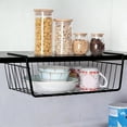 thumbnail image 2 of Kojanyu Under Shelf Basket – Slide-In Metal Hanging Organizer For Pantry,Kitchen Desk Storage, 2 of 6