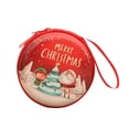 thumbnail image 4 of Monedero navideño, mini cartera de dibujos animados, monedero compacto y moderno para monedas, pequeño para joyas y baratijas, ideal para fiestas Árbol élfico anciano, 4 of 7