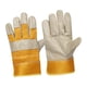 thumbnail image 3 of Guantes de soldadura Guantes de protección Guantes de trabajo resistentes al fuego Guantes resistentes al desgaste Beige, 3 of 6